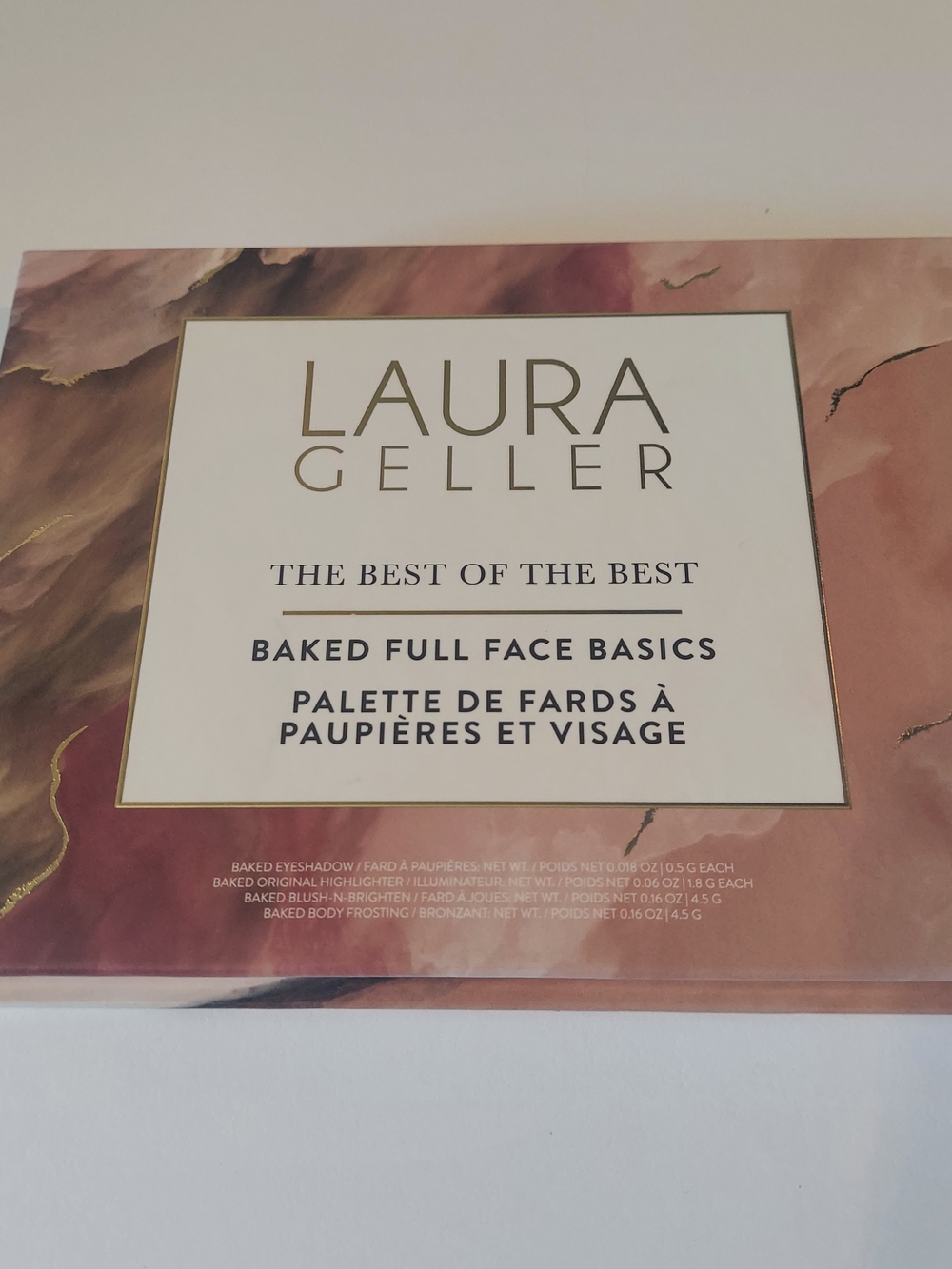 New Laura Geller Baked Full Face Basics Palette